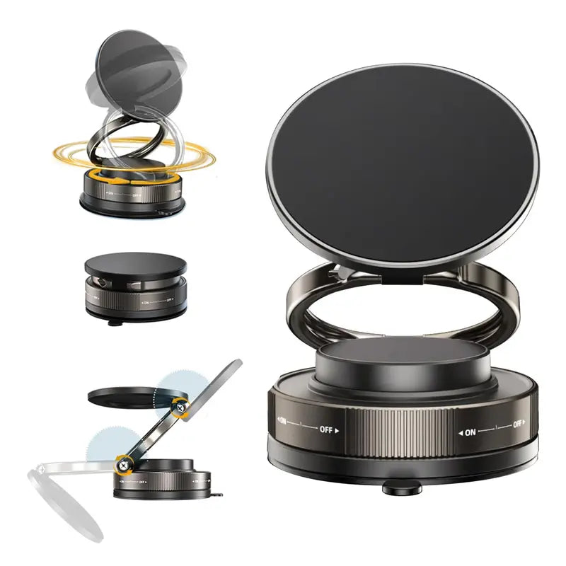🔥Factory direct sale 49% OFF🔥360° Adjustable Vacuum Magnetic Phone Holder