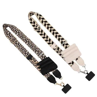 ❣️HOT SALE📱Phone Strap with Zippered Pouch