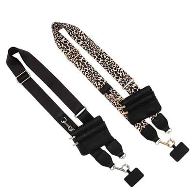 ❣️HOT SALE📱Phone Strap with Zippered Pouch