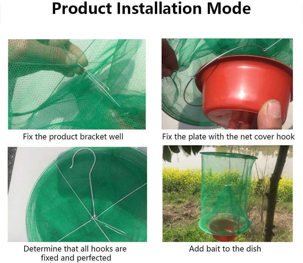 🎁Reusable Ranch Fly Trap