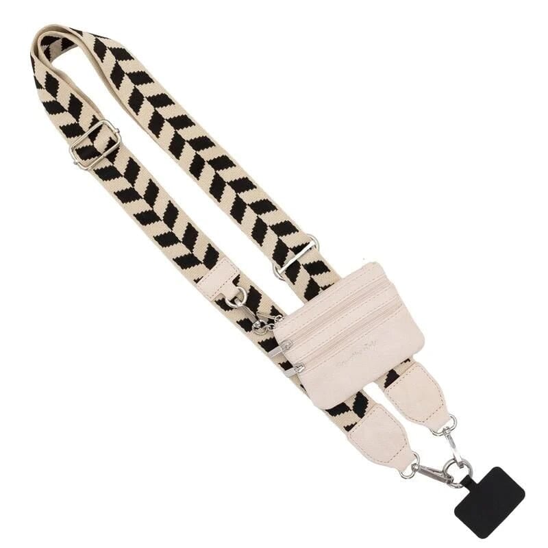 ❣️HOT SALE📱Phone Strap with Zippered Pouch