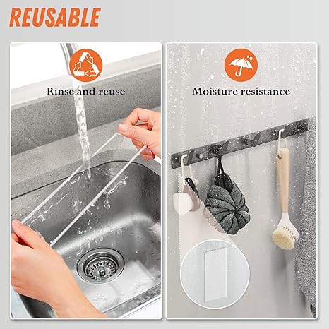 ✨⏰Final 6-hour Preferential Deal✨Extra Large Double Sided Tape , Clear & Tough Nano Tape, Multipurpose Mounting Tape
