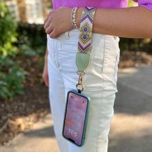 ❣️HOT SALE📱Phone Strap with Zippered Pouch