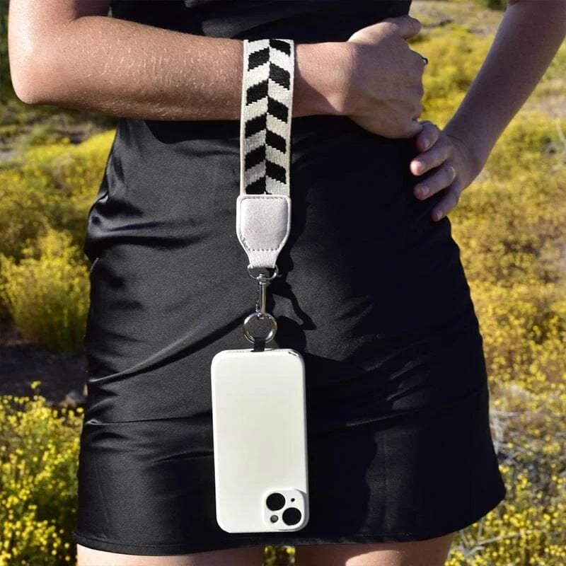 ❣️HOT SALE📱Phone Strap with Zippered Pouch