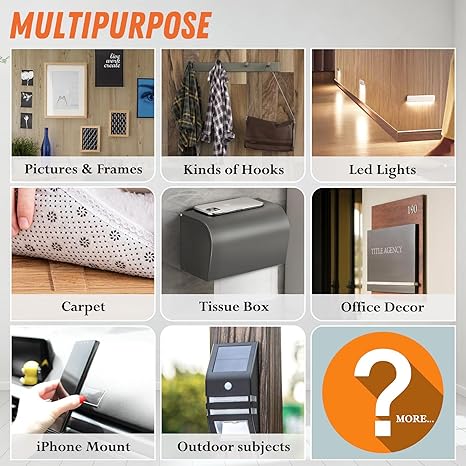 ✨⏰Final 6-hour Preferential Deal✨Extra Large Double Sided Tape , Clear & Tough Nano Tape, Multipurpose Mounting Tape