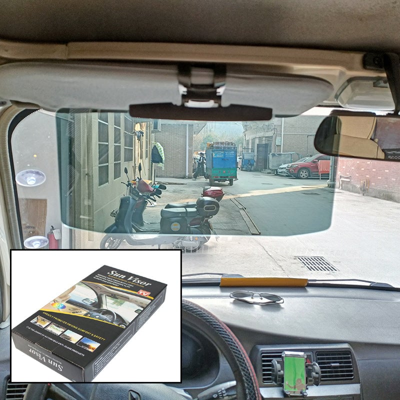 🔥LAST DAY SALE 49% OFF🚗Universal Car Sun Visor With Polarized Glare Protection
