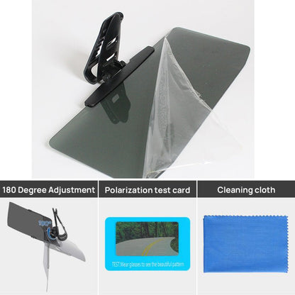 🔥LAST DAY SALE 49% OFF🚗Universal Car Sun Visor With Polarized Glare Protection