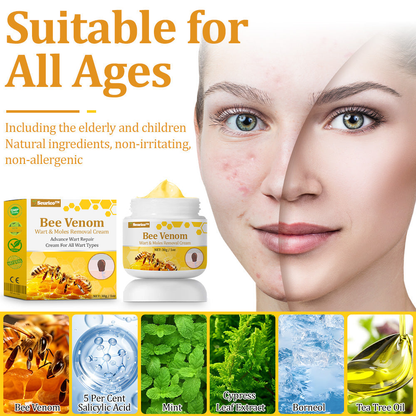 🐝🥇Seurico™ TagCure Bee Venom Cream — Certified by the American Association of Dermatologists (AAD), strong & fast removal of warts, growths & keratosis