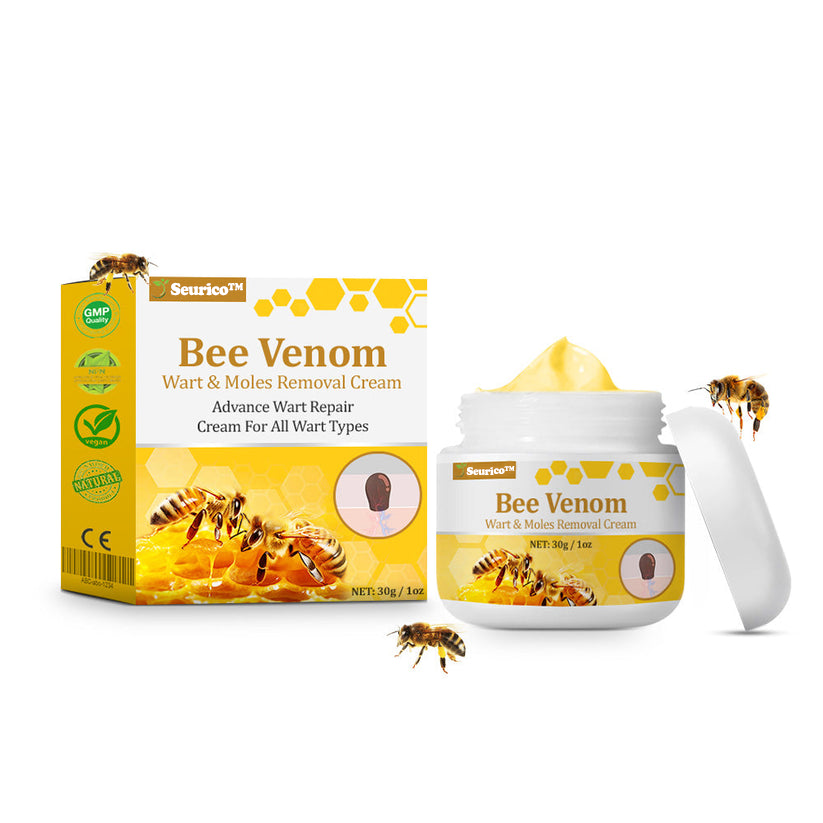 🐝🥇Seurico™ TagCure Bee Venom Cream — Certified by the American Association of Dermatologists (AAD), strong & fast removal of warts, growths & keratosis