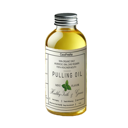 Transform Your Facial Contours with Powerful Organic Coconut Oil Pulling 4 OZ