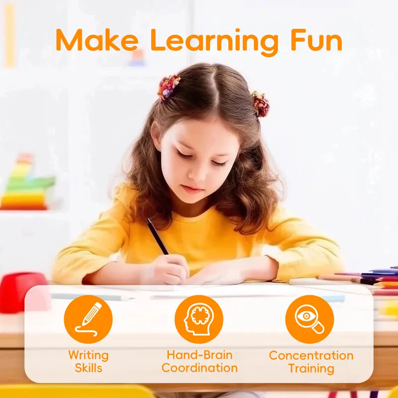Magical Handwriting Reusable Book