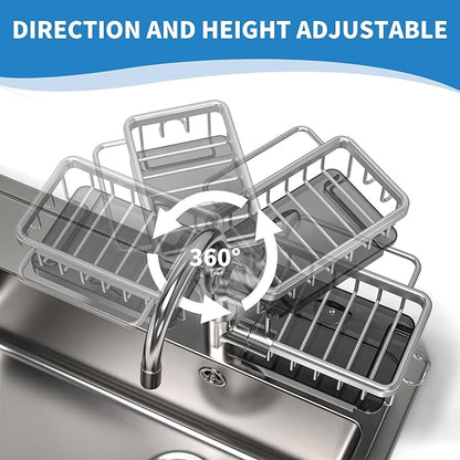🔥🔥Kitchen Sink Faucet Organizer💦
