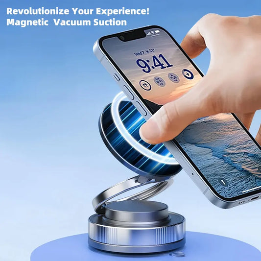 🔥Factory direct sale 49% OFF🔥360° Adjustable Vacuum Magnetic Phone Holder