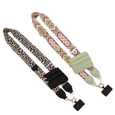 ❣️HOT SALE📱Phone Strap with Zippered Pouch