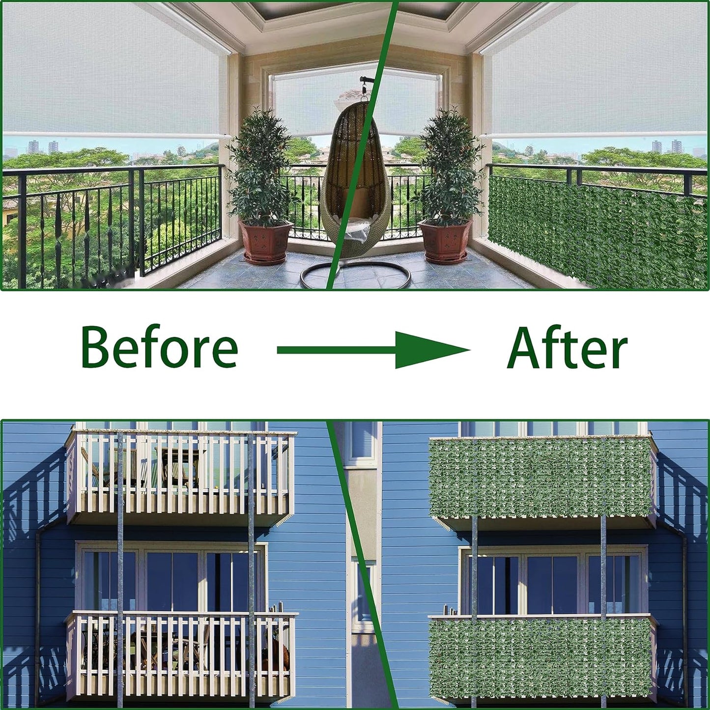 🔥LAST DAY 49% OFF🔥 Expandable Privacy Fence (79 x 16 inch)