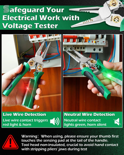 🔥LAST DAY 56% OFF - 🥇8 in 1 Electric Wire Stripper