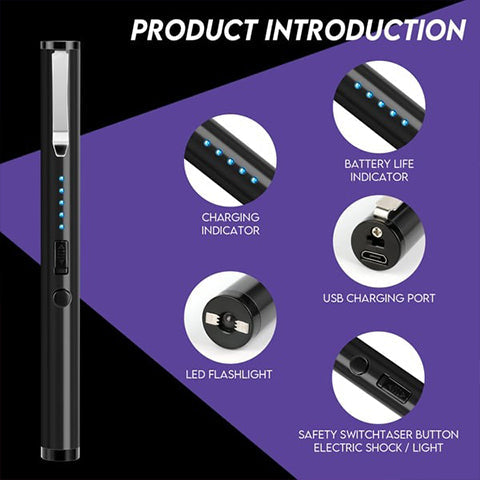 🔥Tactical HIGH Power 25,000,000 Stun Pen