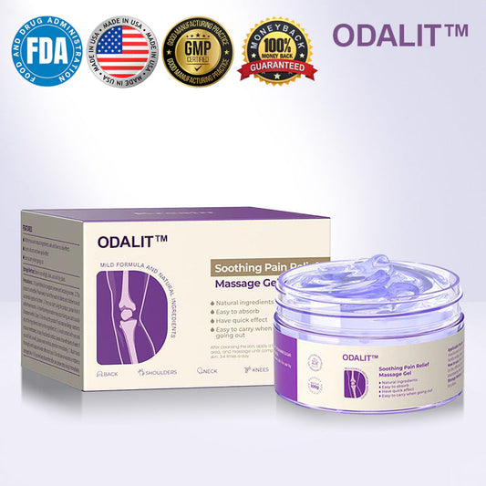 ✅Official Store: ODALIT™ Turmeric & Emu Oil Arthritis Soothing Pain Relief Massage Gel 👨‍⚕️Australian Osteopathic Association （AOA）Approved