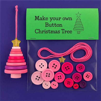 🎄Early Christmas Sale 49% OFF☃️ DIY Button Snowman Ornament Kit