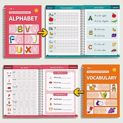 Magical Handwriting Reusable Book
