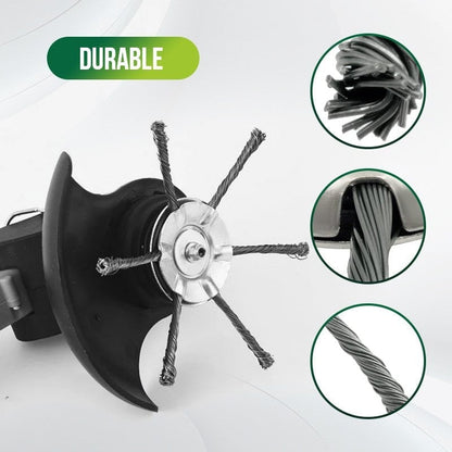 🔥🔥BUY 2 GET 1 FREE 👨‍🌾6 inch Steel Wire Brush Cutter Trimmer Head