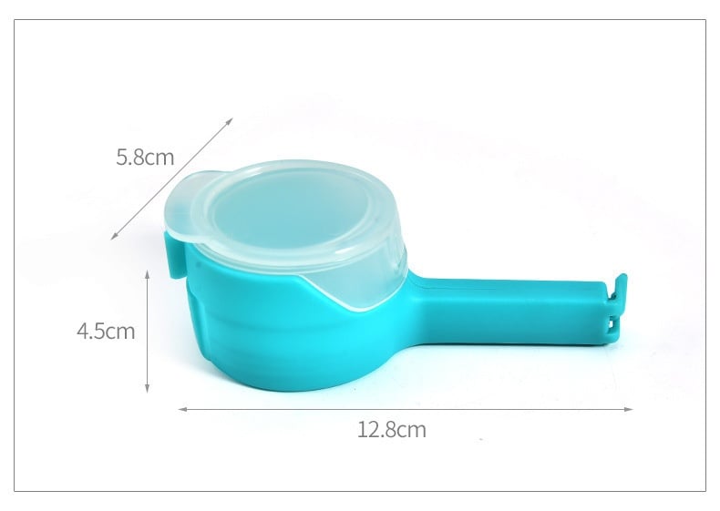 🛒✨ Lock in Freshness with Food Storage Sealing Clips Featuring Easy-Pour Spouts! 🍽️🔗