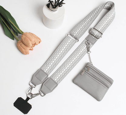 ❣️HOT SALE📱Phone Strap with Zippered Pouch
