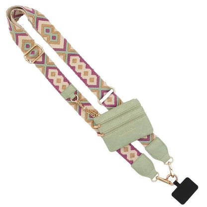 ❣️HOT SALE📱Phone Strap with Zippered Pouch