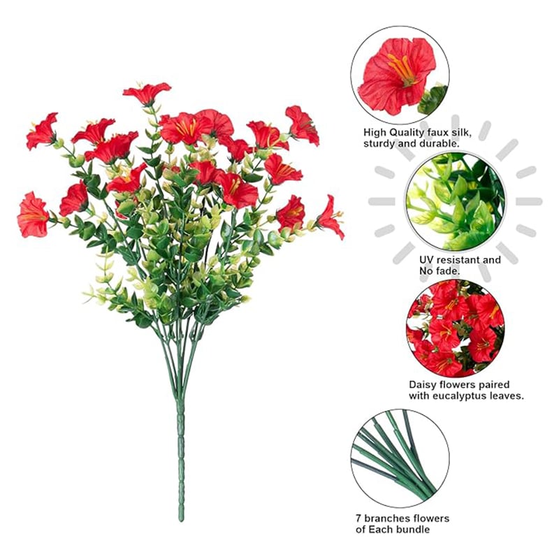 ✨ Last Day 49% OFF 🌸 UV Resistant Colorful Artificial Flower