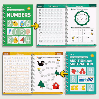 Magical Handwriting Reusable Book