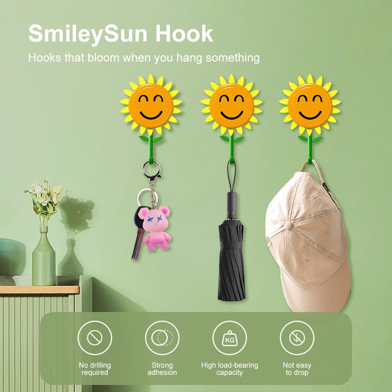 🔥This Week's Special Price🥳Smiling Sunflower Wall Hook