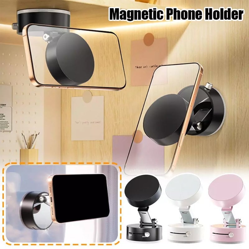 🔥Foldable Portable Vacuum Magnetic Cell Phone Holder