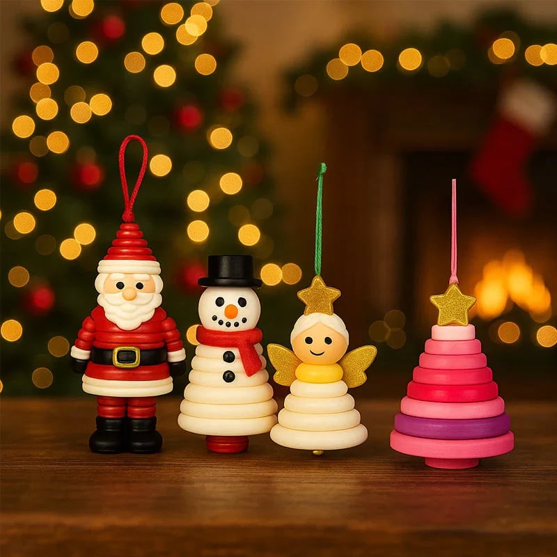 🎄Early Christmas Sale 49% OFF☃️ DIY Button Snowman Ornament Kit