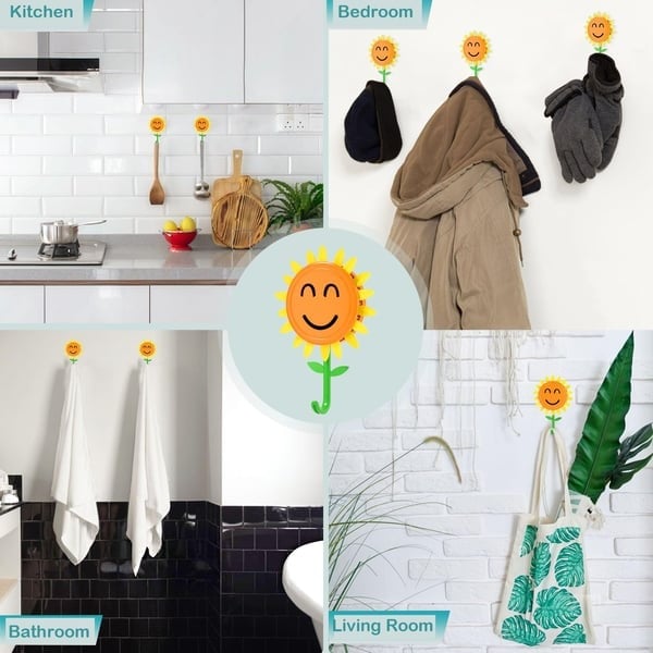 🔥This Week's Special Price🥳Smiling Sunflower Wall Hook