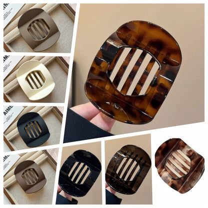 🎁Only $15.99 Last Day Promotion!🎁💖Casual Versatile Solid Colour Lay Flat Hair Clip
