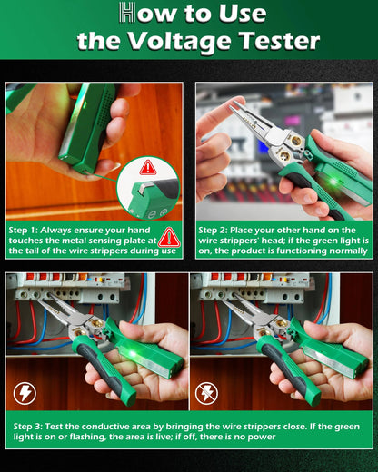 🔥LAST DAY 56% OFF - 🥇8 in 1 Electric Wire Stripper
