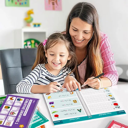 Magical Handwriting Reusable Book