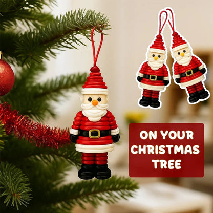 🎄Early Christmas Sale 49% OFF☃️ DIY Button Snowman Ornament Kit