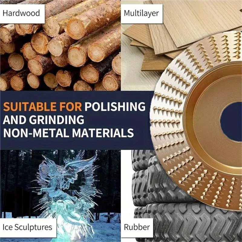🔥Last Day 50% OFF🔥Slope-Type Wood Carving Disc for Angle Grinder