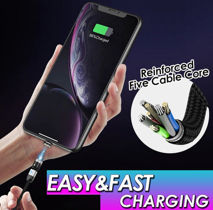 ODALIT™ Double 360° Magnetic Cable 2M