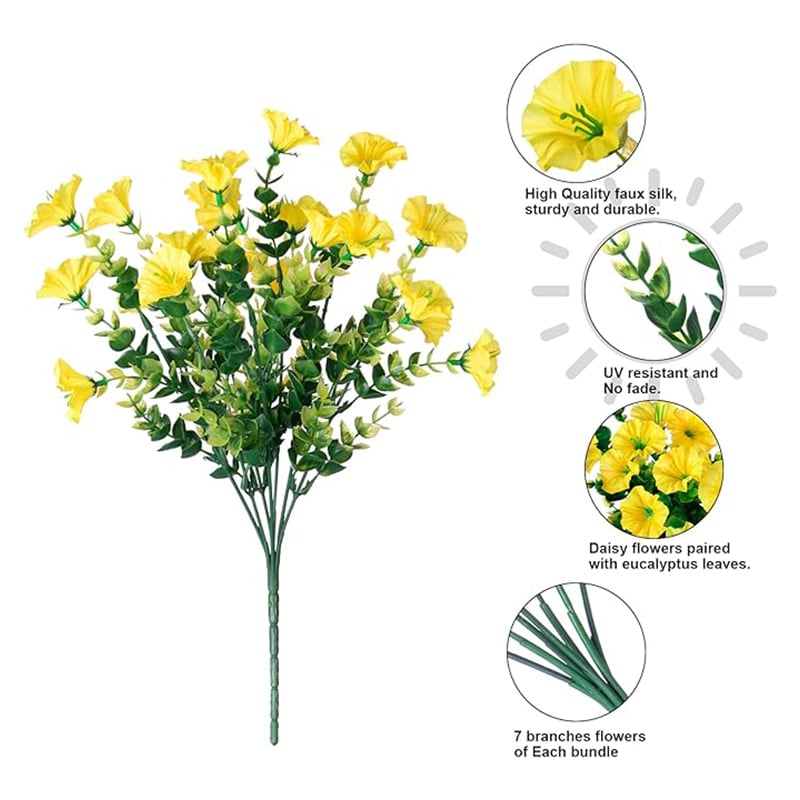 ✨ Last Day 49% OFF 🌸 UV Resistant Colorful Artificial Flower