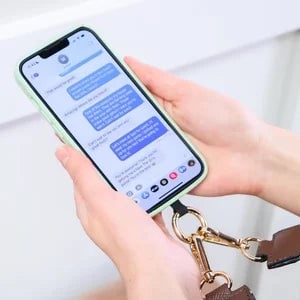 ❣️HOT SALE📱Phone Strap with Zippered Pouch