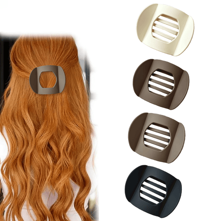 🎁Only $15.99 Last Day Promotion!🎁💖Casual Versatile Solid Colour Lay Flat Hair Clip