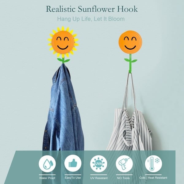 🔥This Week's Special Price🥳Smiling Sunflower Wall Hook