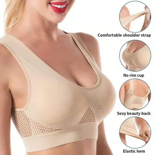 ☁️Breathable Cool Liftup Air Bra👙