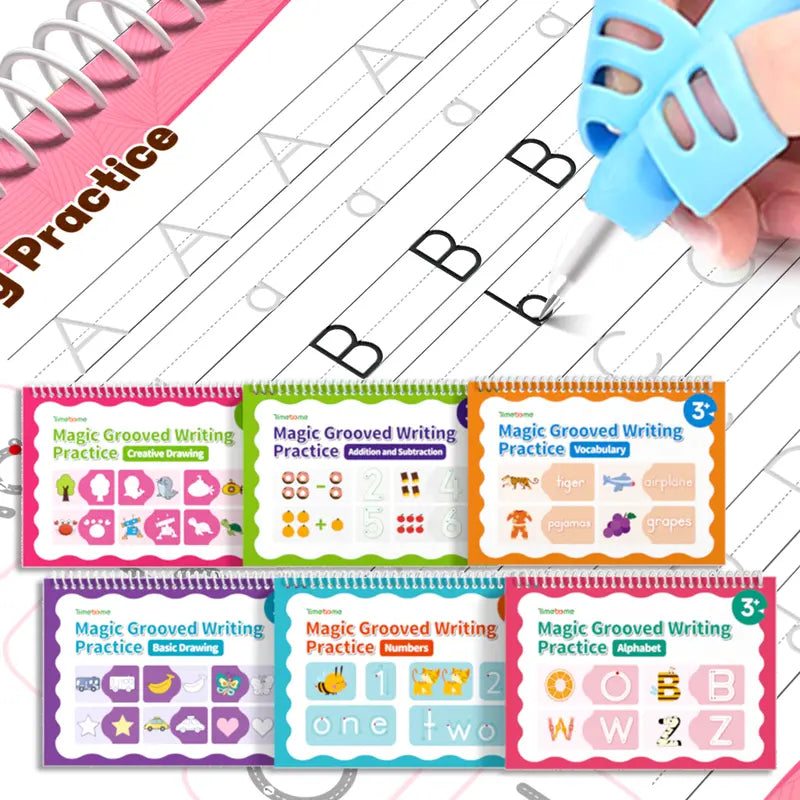 Magical Handwriting Reusable Book
