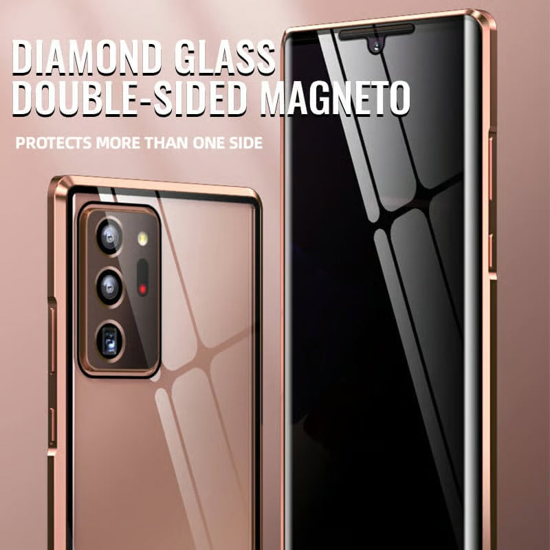 🔥🔥 Magnetic Tempered Glass Double-sided Phone Case For Samsung