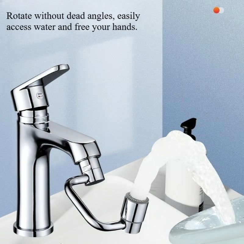 🚰 Upgrade Your Washing Routine - ✨ 1440° Rotatable Faucet Aerator Extension - For Effortless, All-Angle Control!