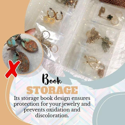 ✨👑Transparent Jewellery Storage Book Set