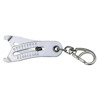 ✨HOT SALE 49% OFF✨Portable Precise Thread Size Checker Keychain